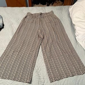 LOFT large wide leg palazzo pants, worn once
